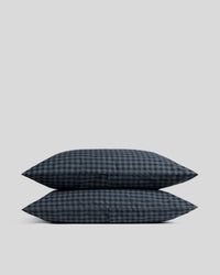 Brushed Cotton Pillowcase Set (Dusk Check)