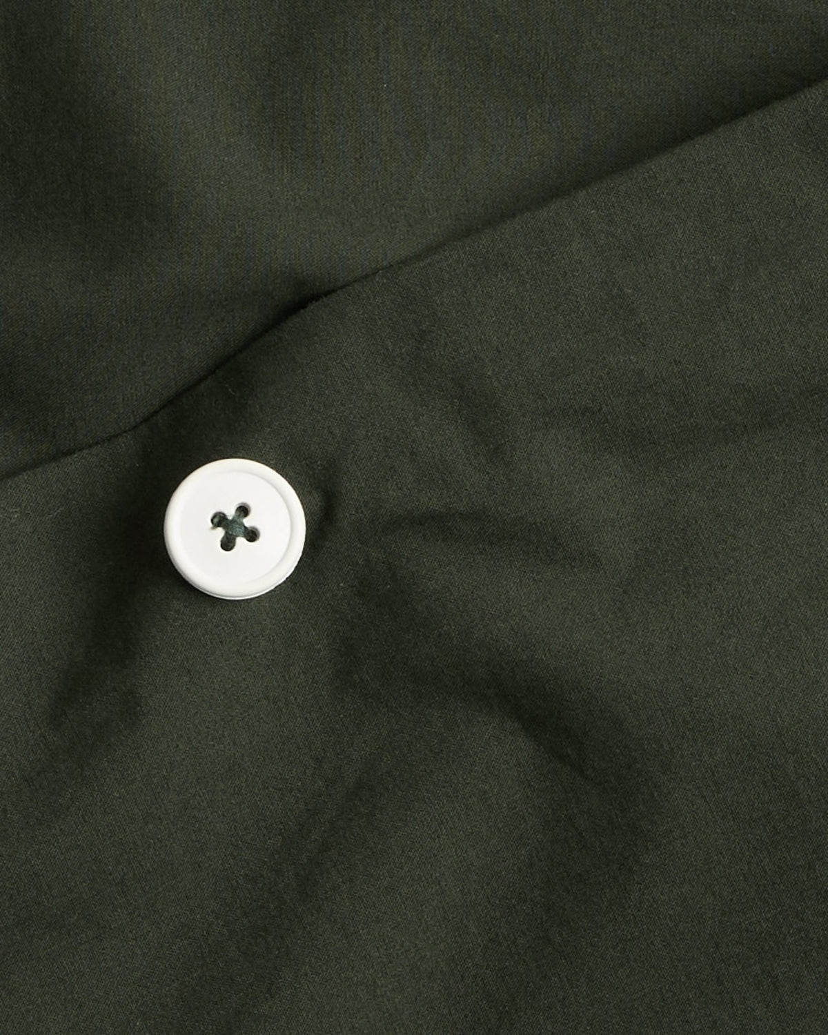 Brushed Cotton Duvet Cover (Evergreen)