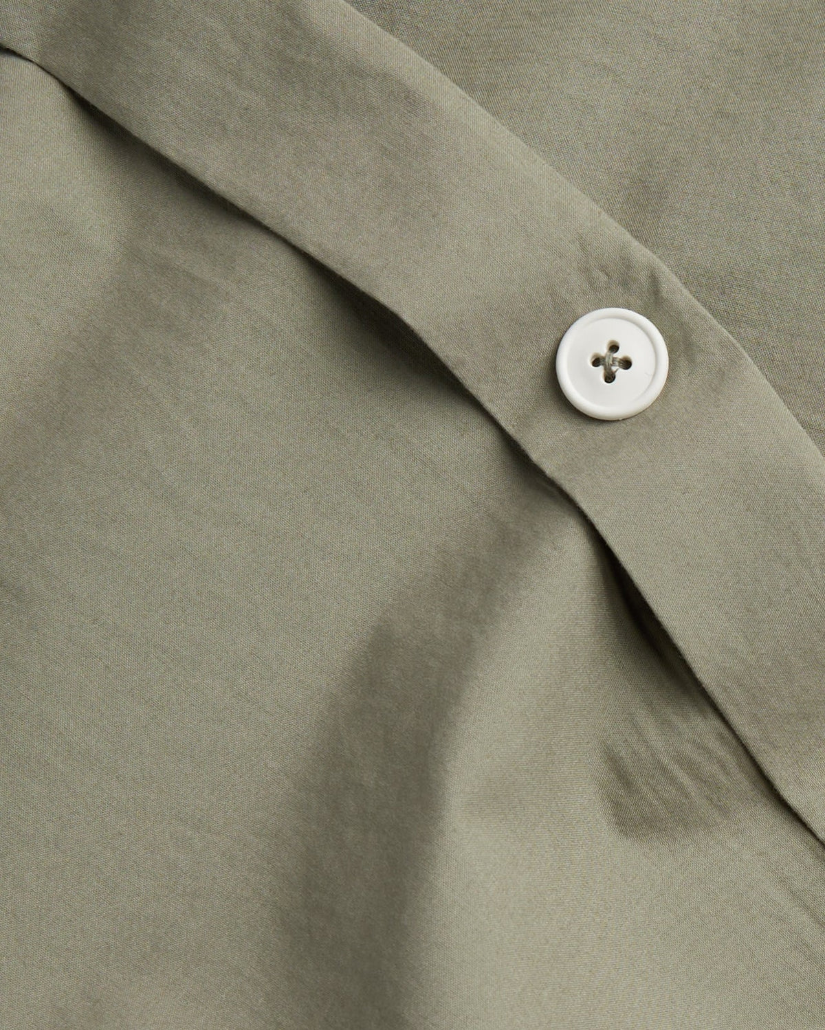 Brushed Cotton Duvet Cover (Moss)