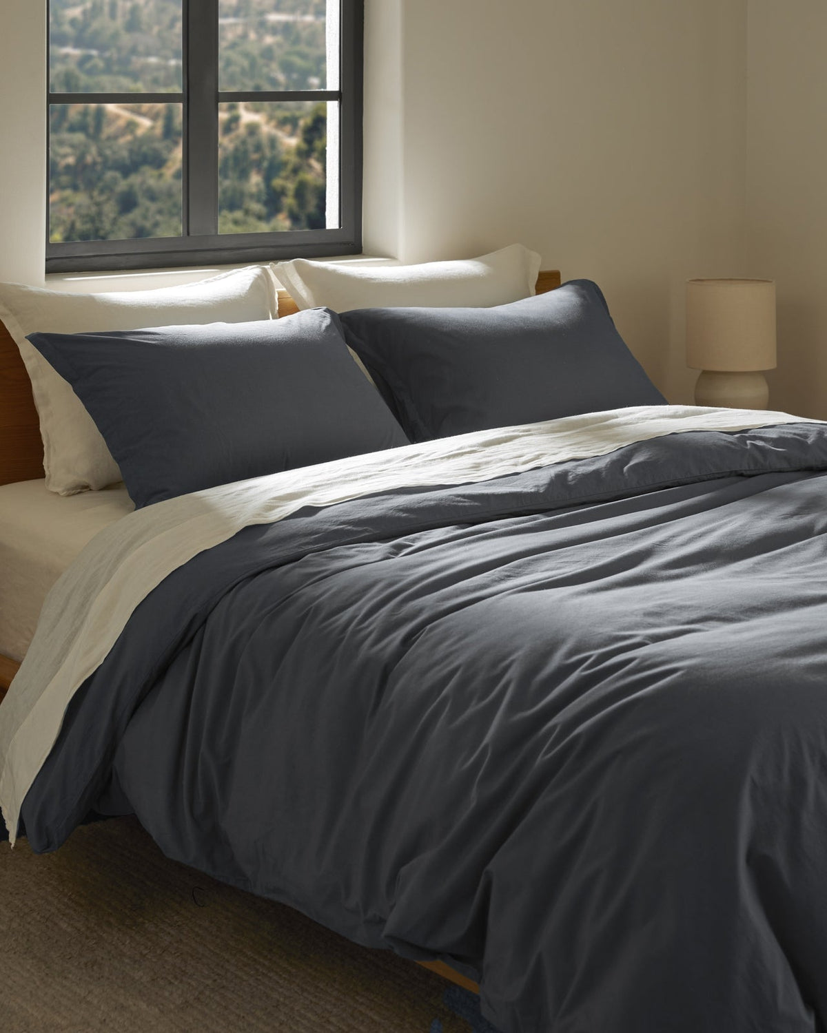 Brushed Cotton Sham Set (Dusk)