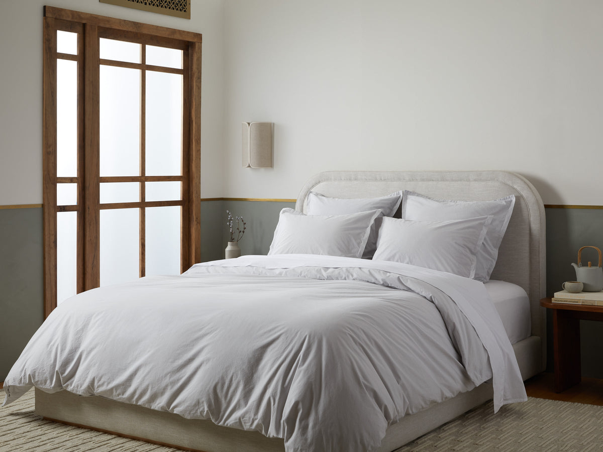 Brushed Cotton Sham Set - FINAL SALE (Mist)