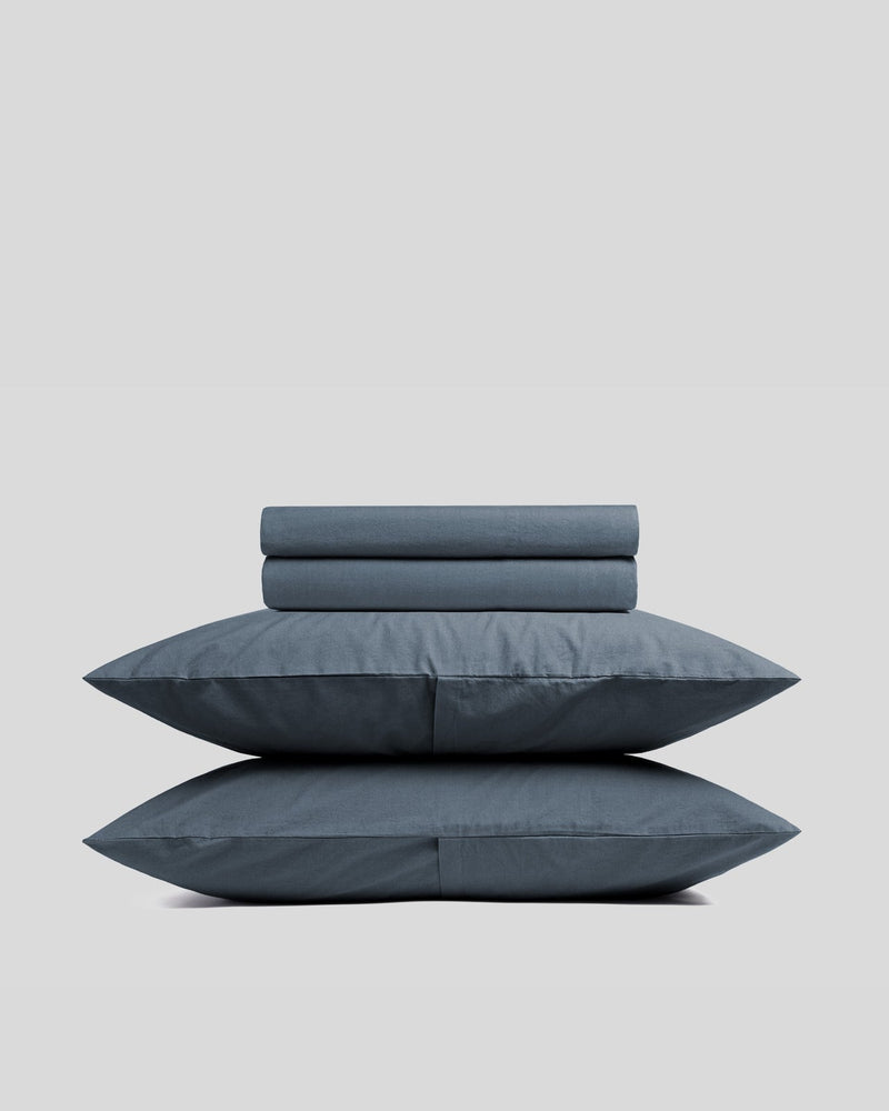 Brushed Cotton Sheet Set - Dusk F/Q