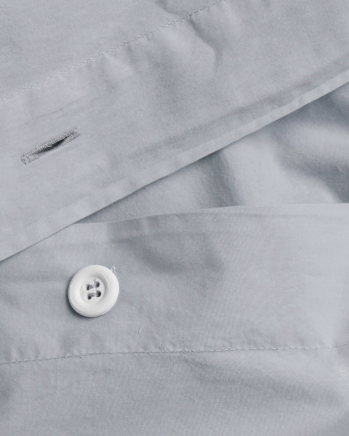 Brushed Cotton Duvet Cover Set - Sky K/CK