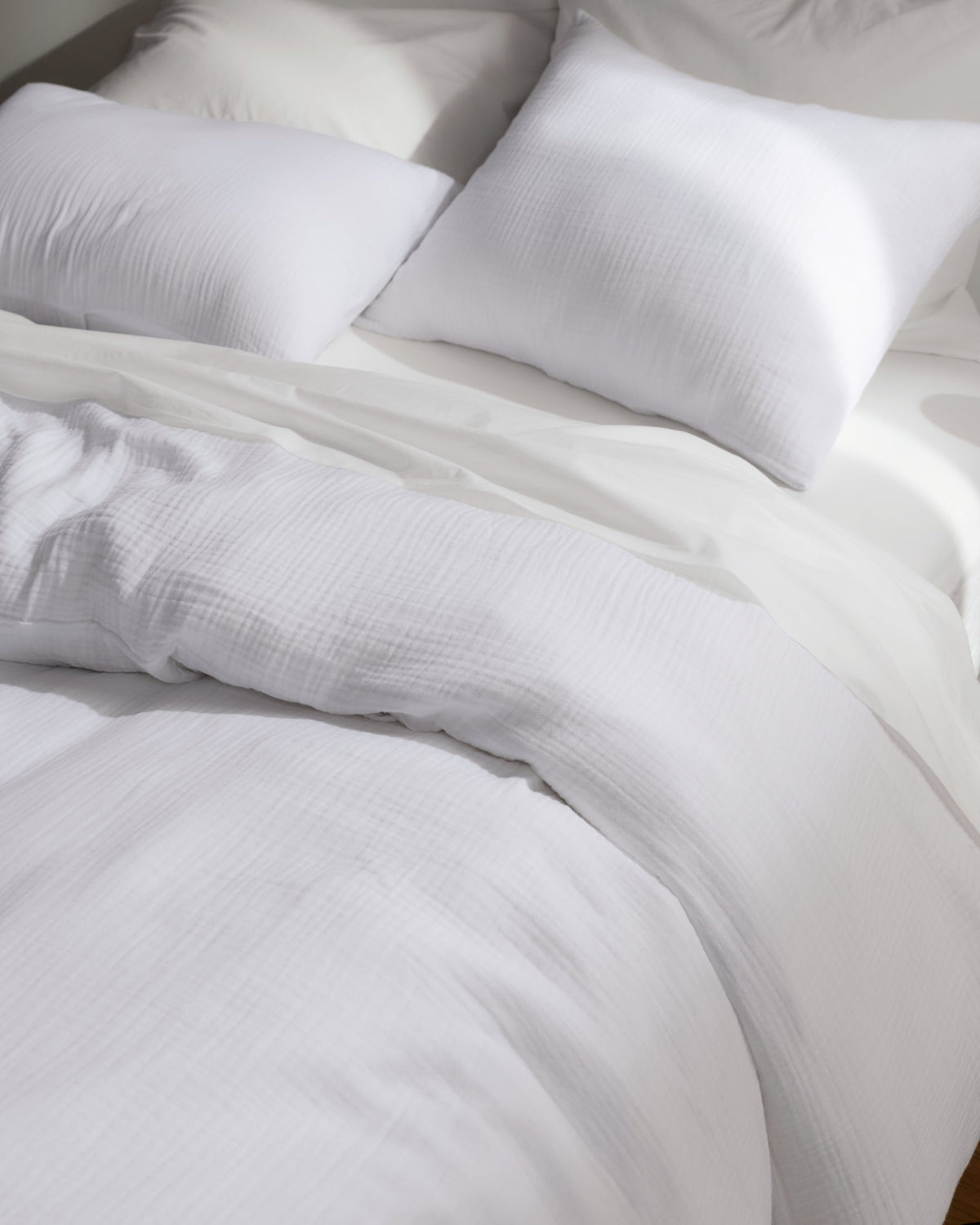 Organic Cloud Cotton Duvet Cover (White)