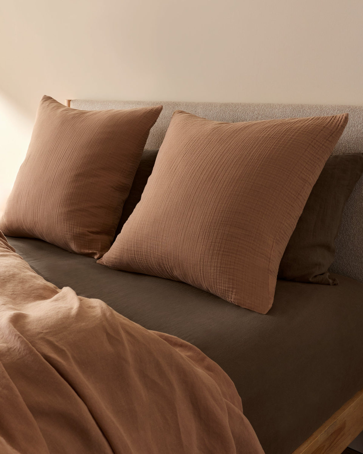 Organic Cloud Cotton Euro Sham (Adobe)