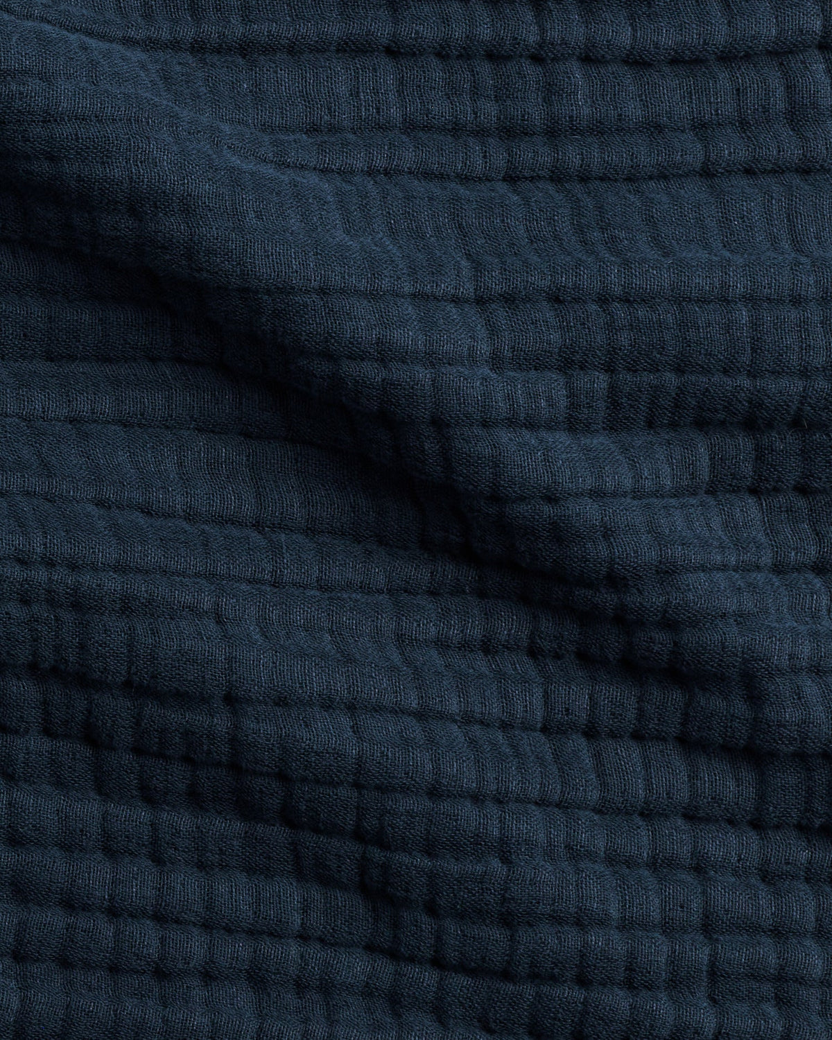 Cloud Linen Gauze Throw (Ink)