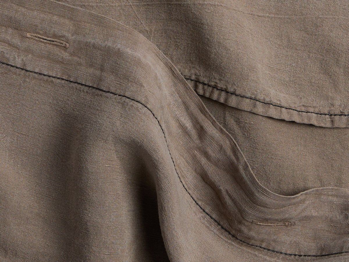 Linen Tencel Duvet Cover (Warm Grey)