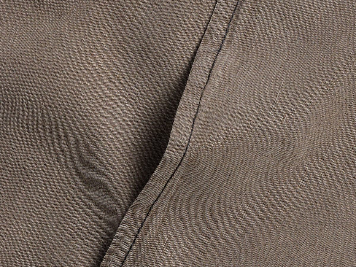 Linen Tencel Euro Sham (Warm Grey)