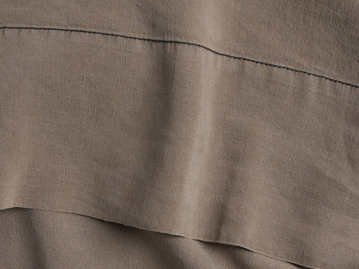 Linen Tencel Top Sheet (Warm Grey)
