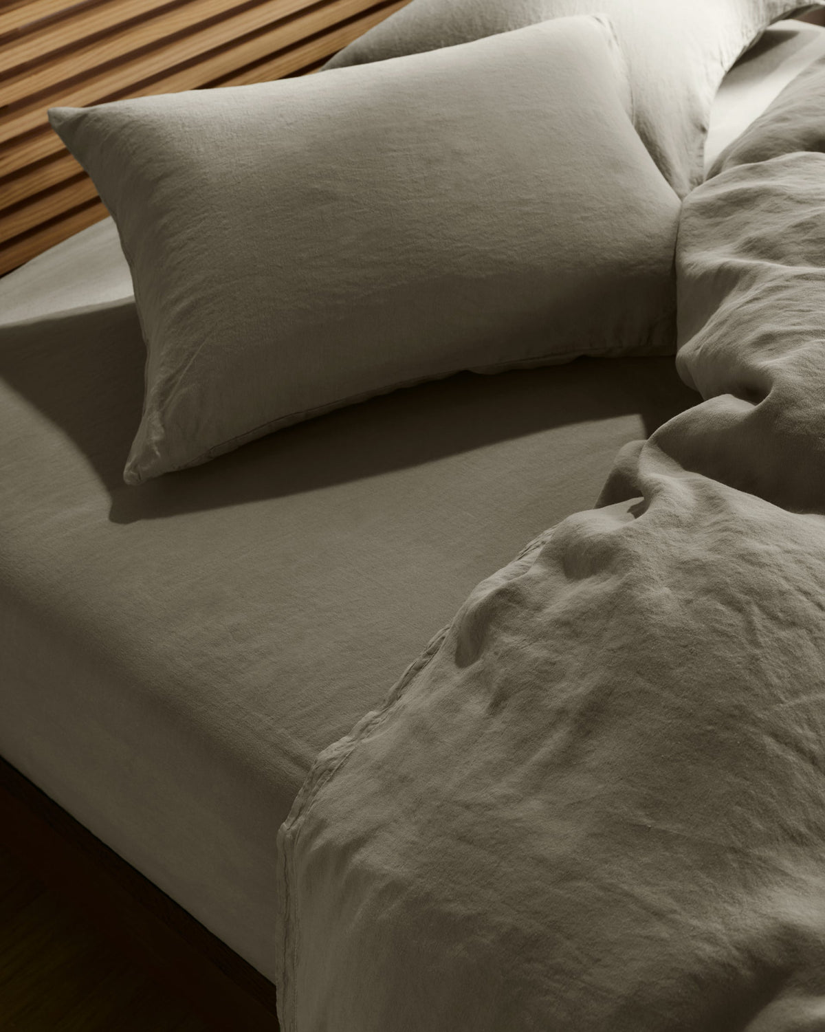Linen Tencel Pillowcase Set - FINAL SALE (Moss)