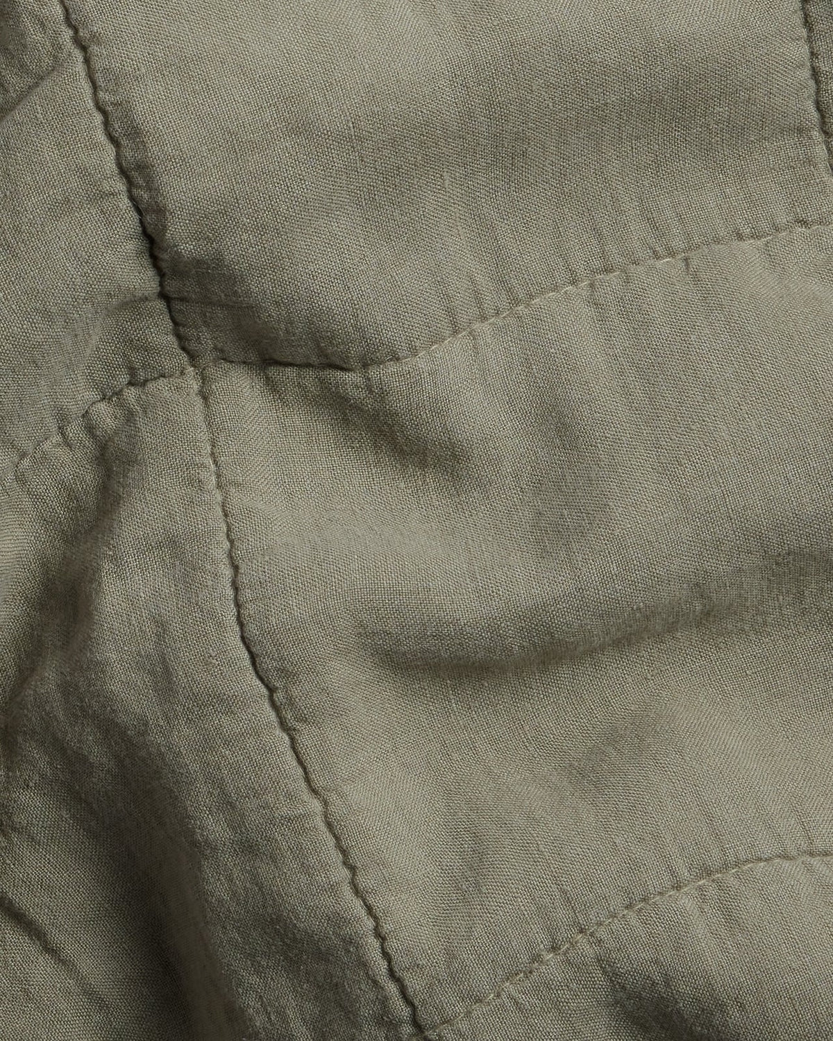 Linen Box Quilt (Moss)