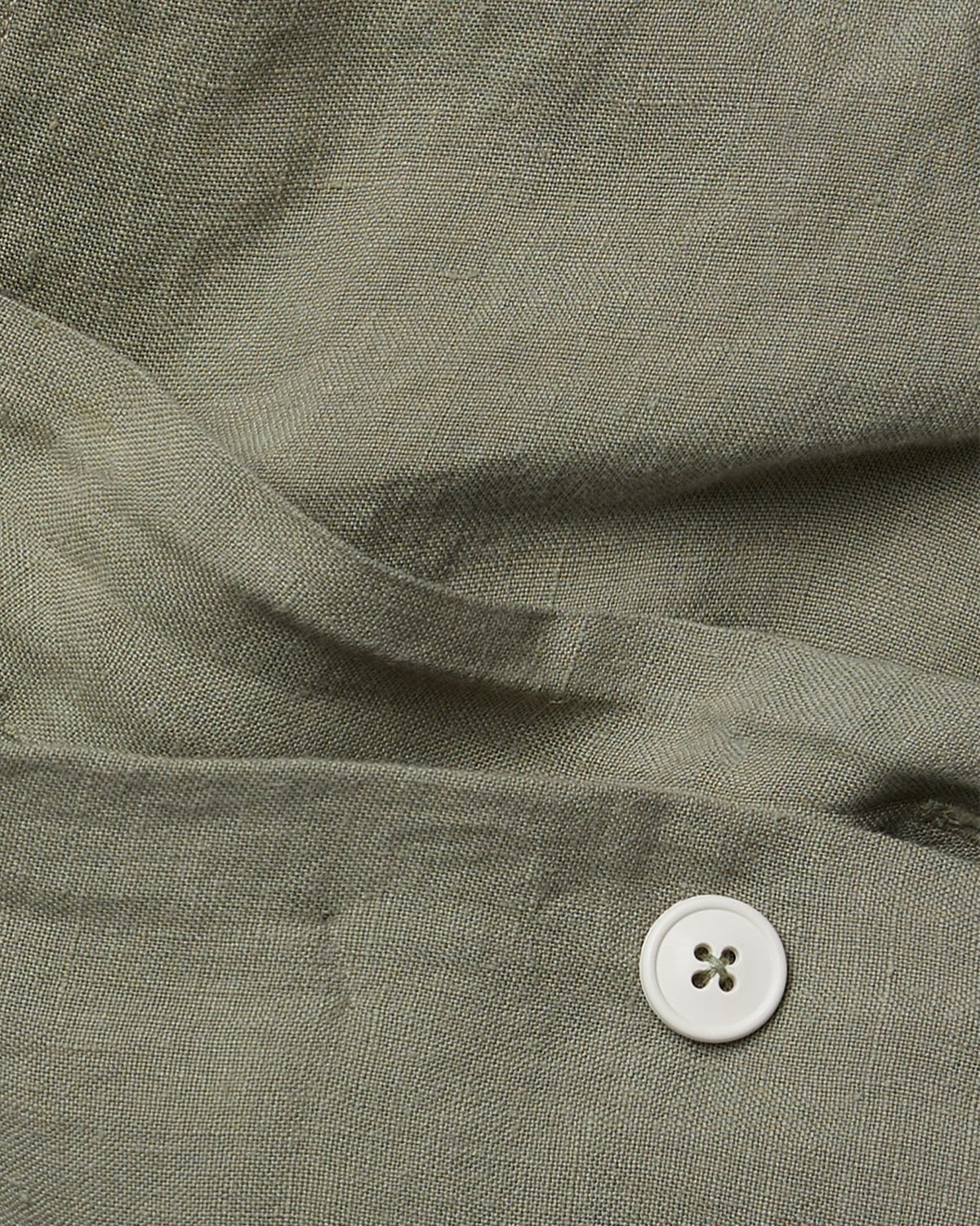 Linen Duvet Cover (Moss)