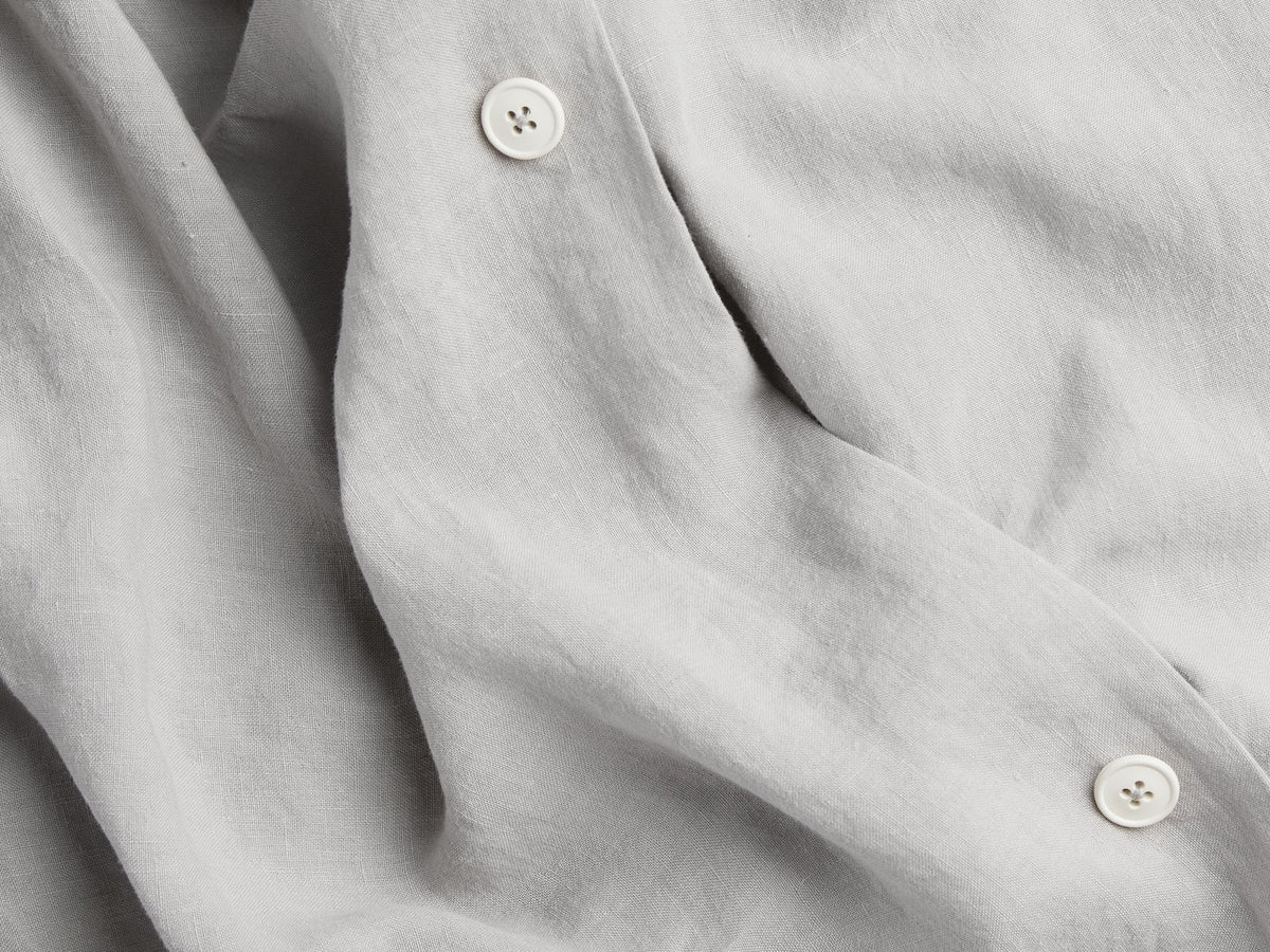 Linen Duvet Cover - FINAL SALE (Fog)