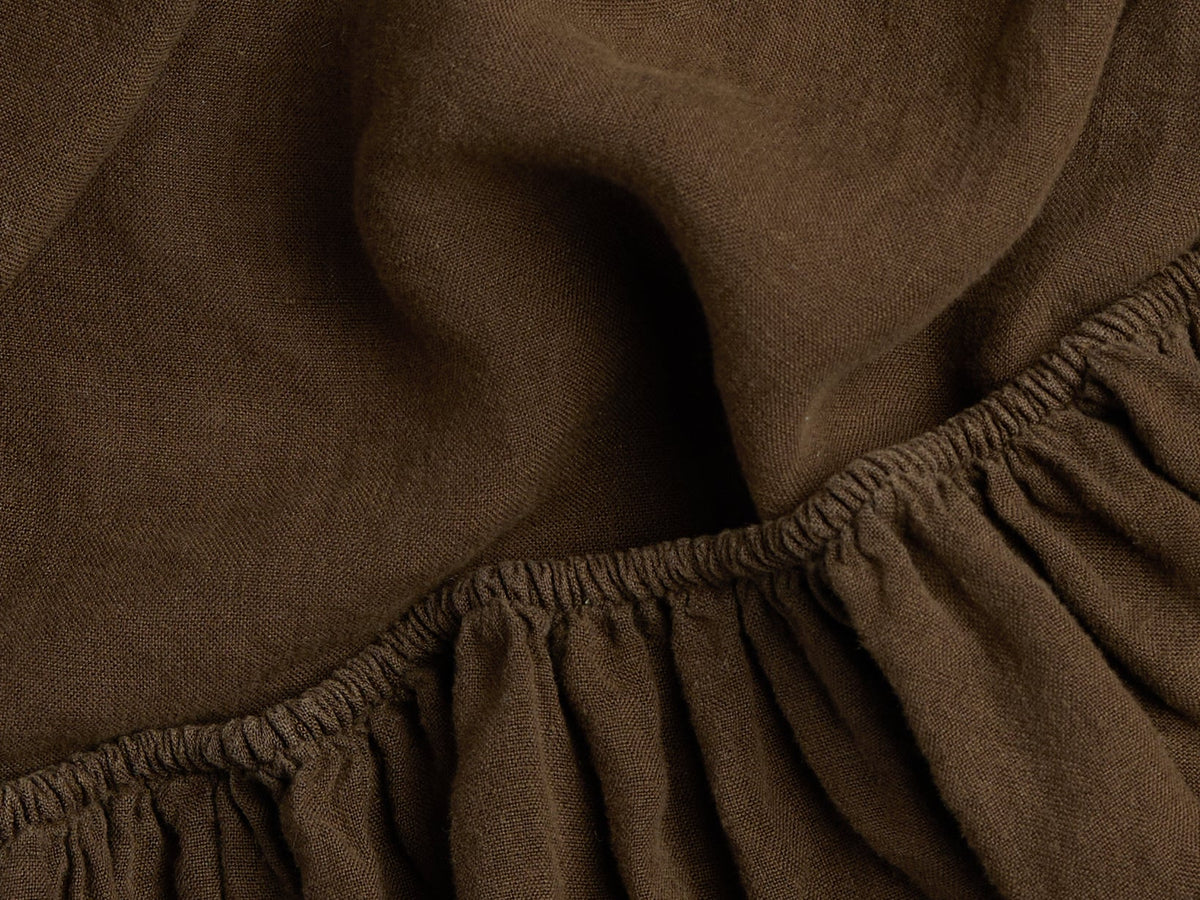 Linen Fitted Sheet (Java)