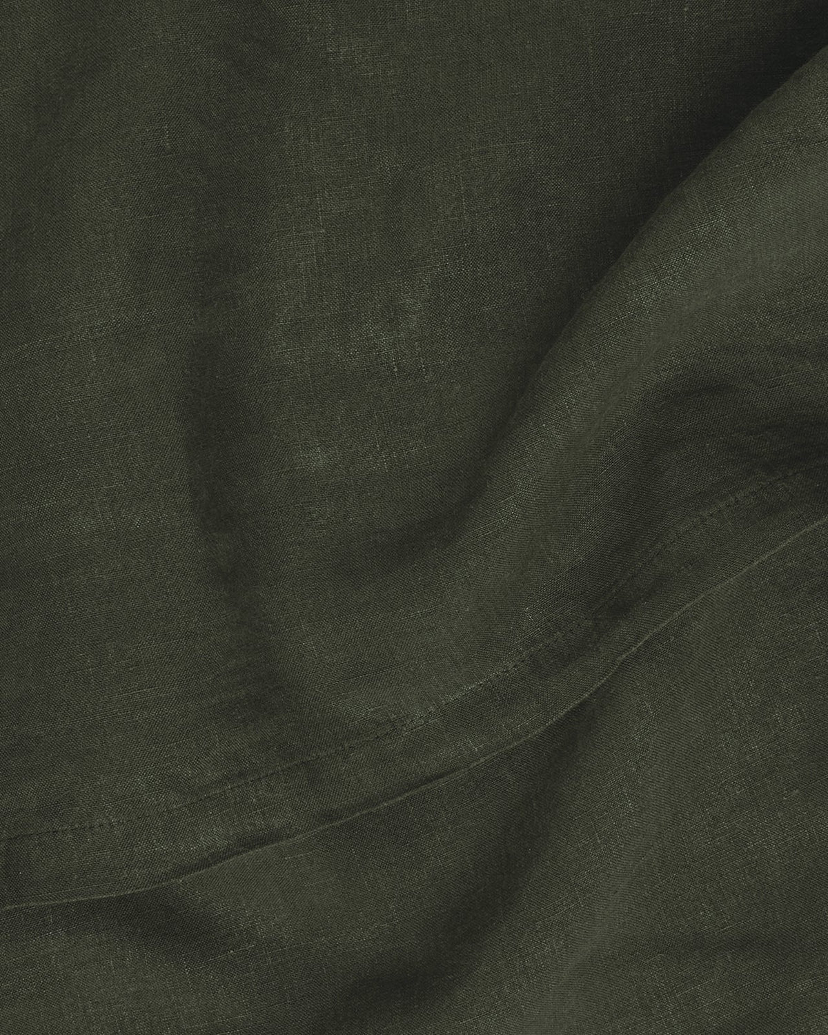 Linen Pillowcase Set (Evergreen)