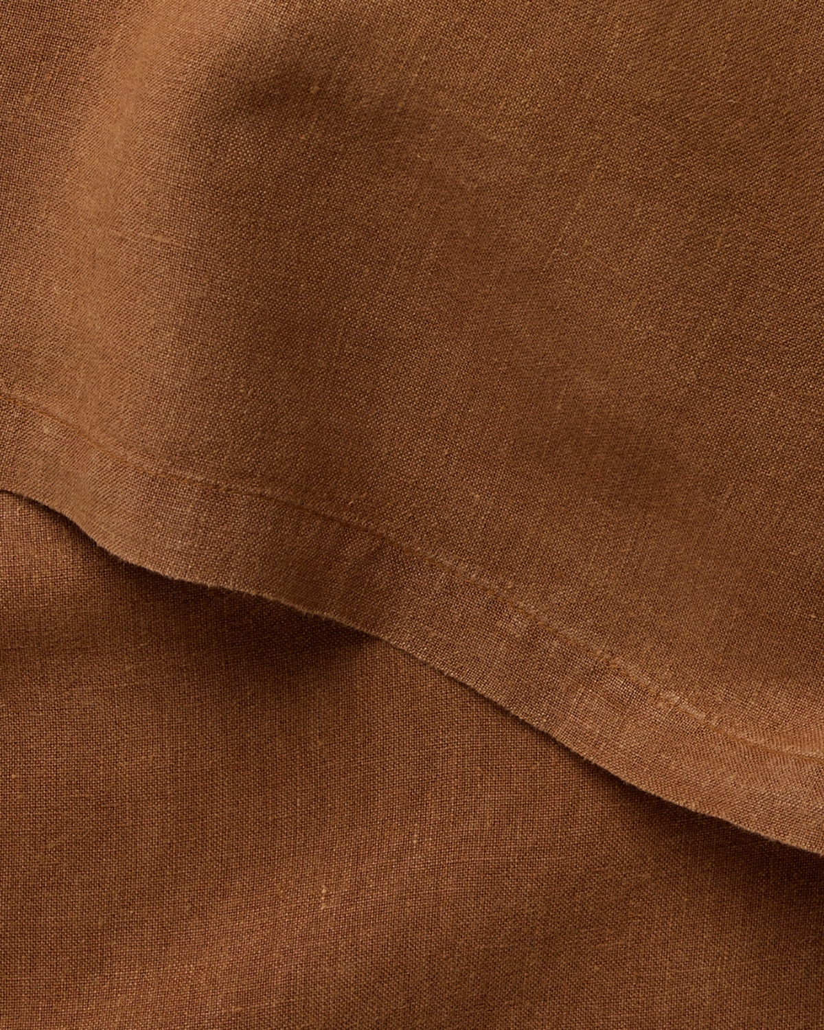 Linen Euro Sham (Tobacco)
