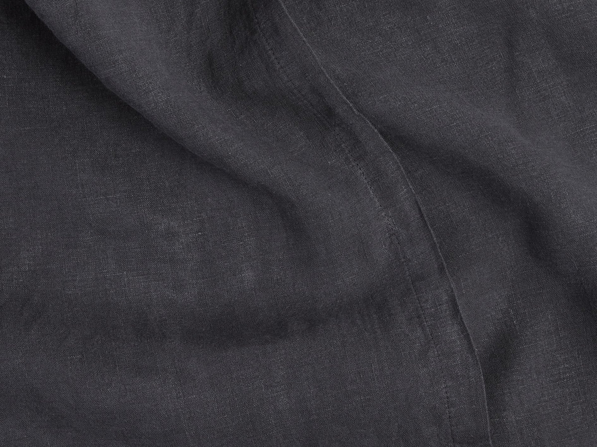 Linen Pillowcase Set - FINAL SALE (Coal)