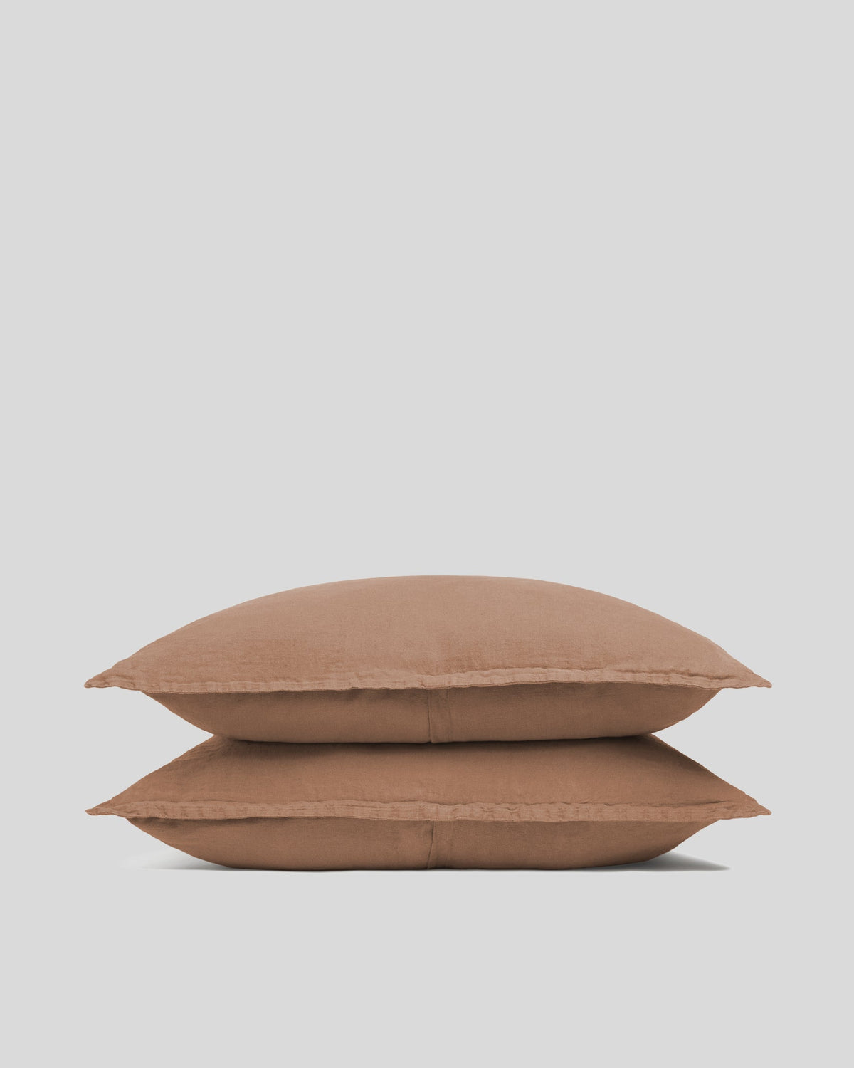 Linen Sham Set (Adobe)
