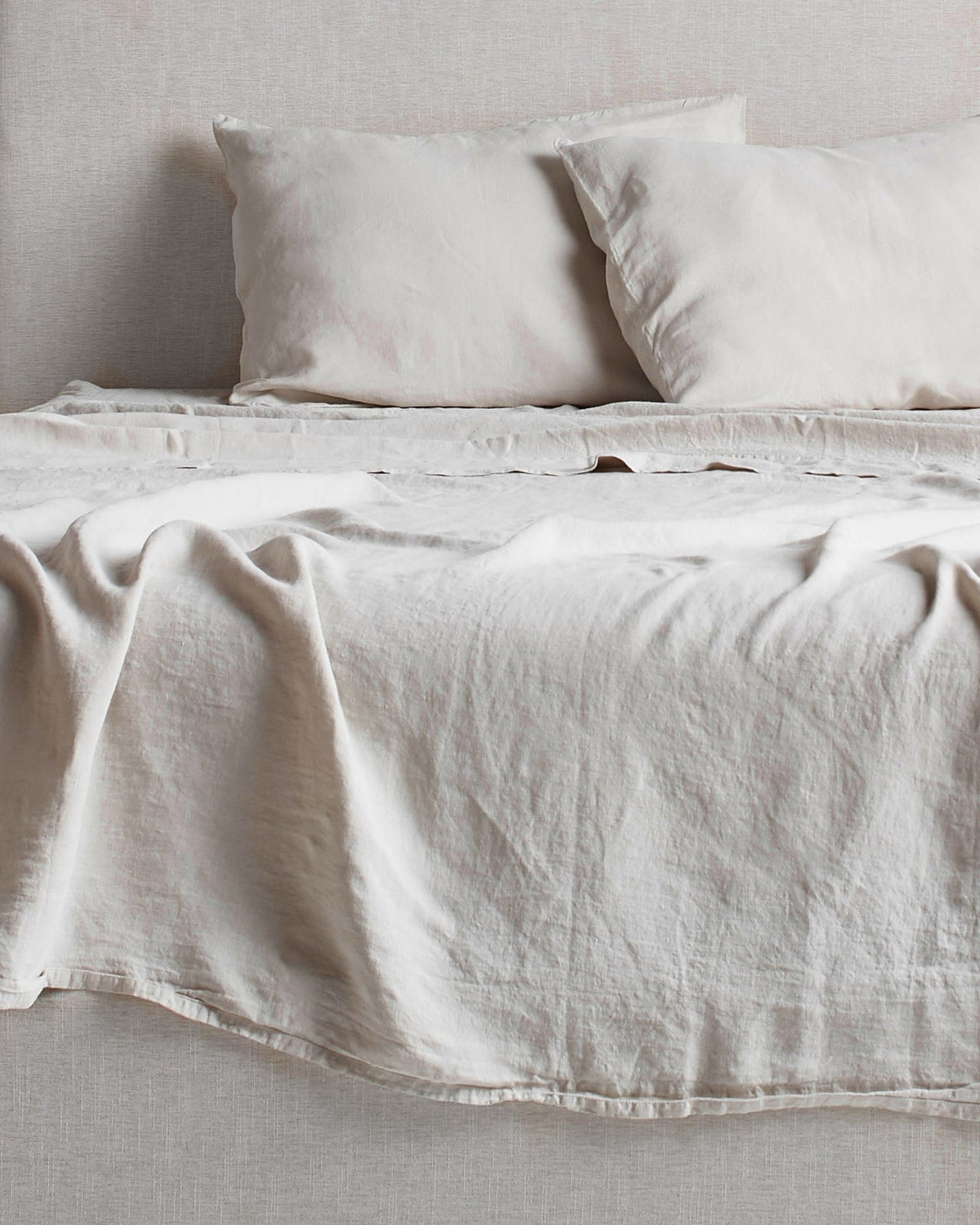 Linen Sheet Set - Bone F/Q
