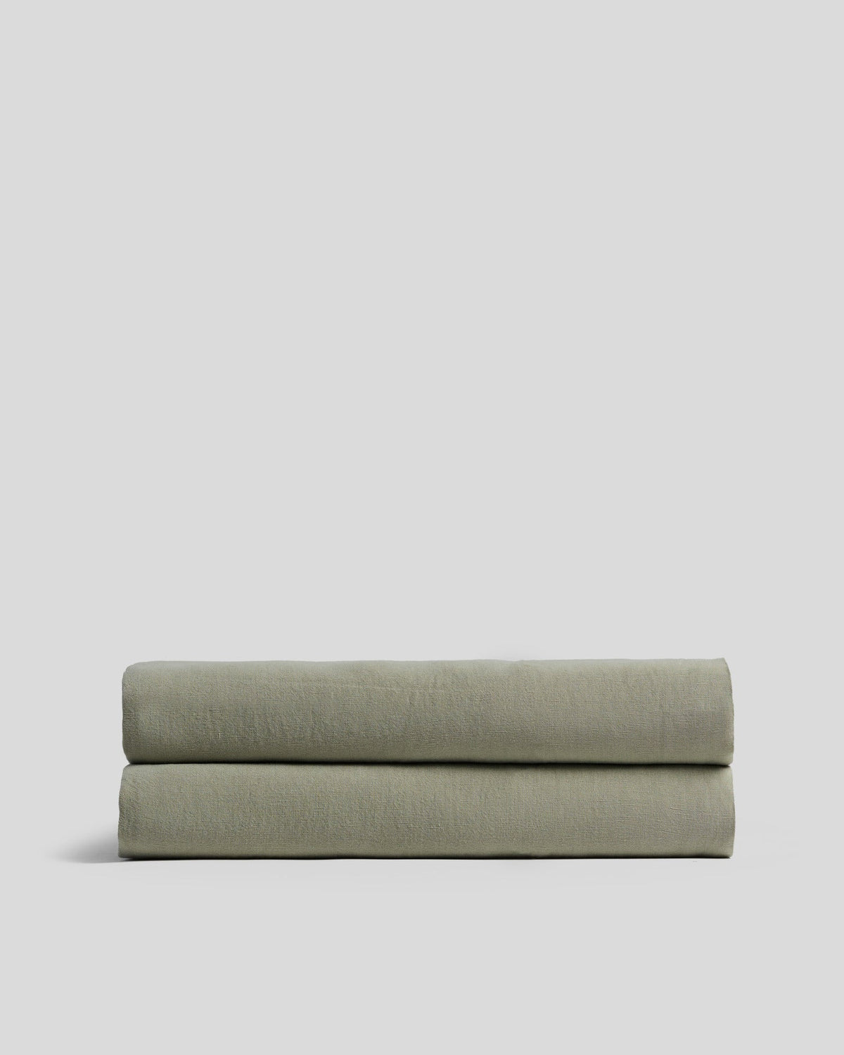 Linen Tencel Fitted Sheet - FINAL SALE (Moss)