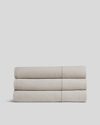 Linen Tencel Top Sheet (Bone)