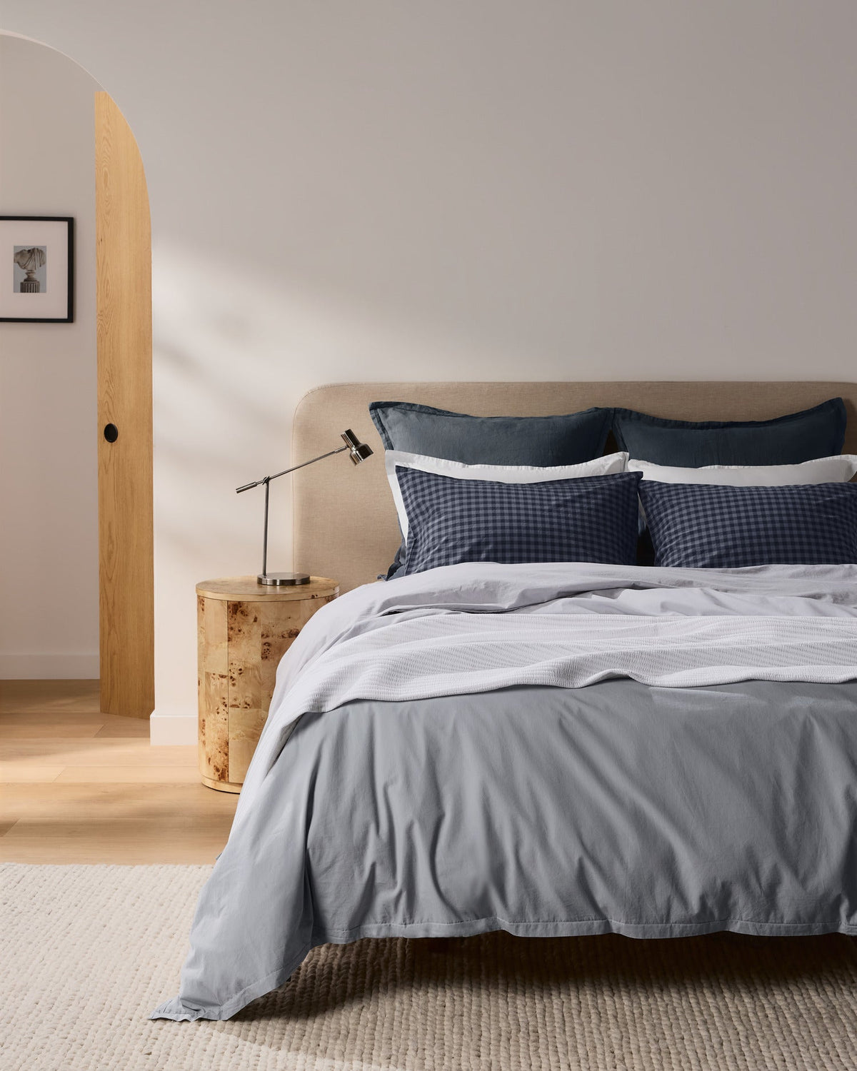 Linen Tencel Euro Sham (Dusk)