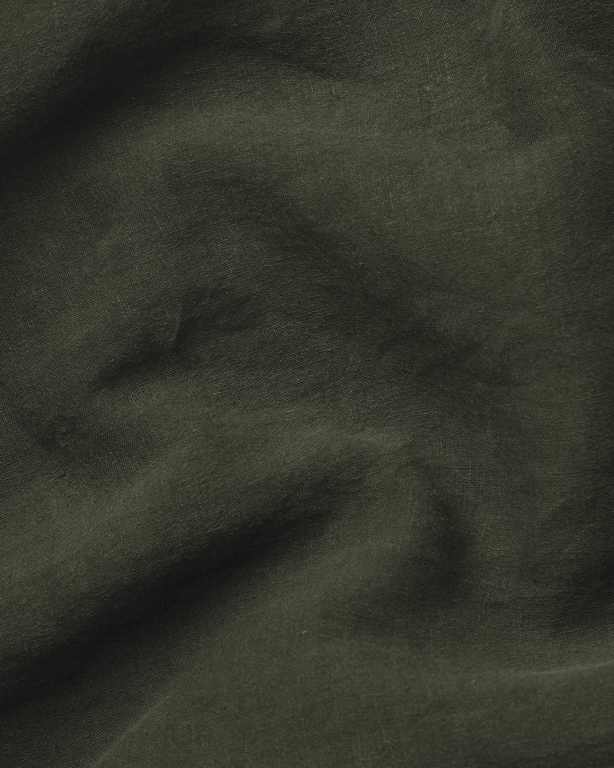 Linen Top Sheet - Evergreen