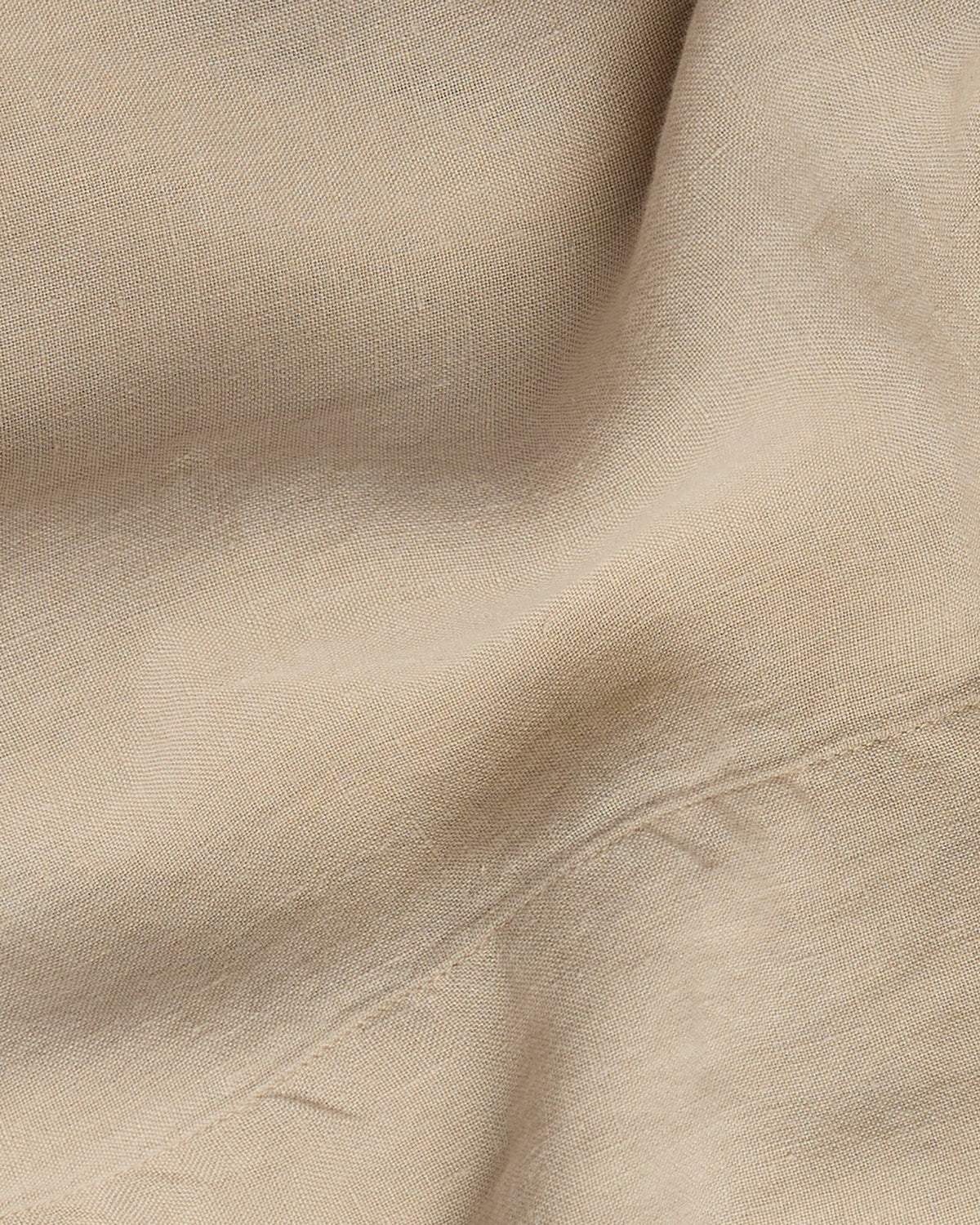 Linen Top Sheet - Toast