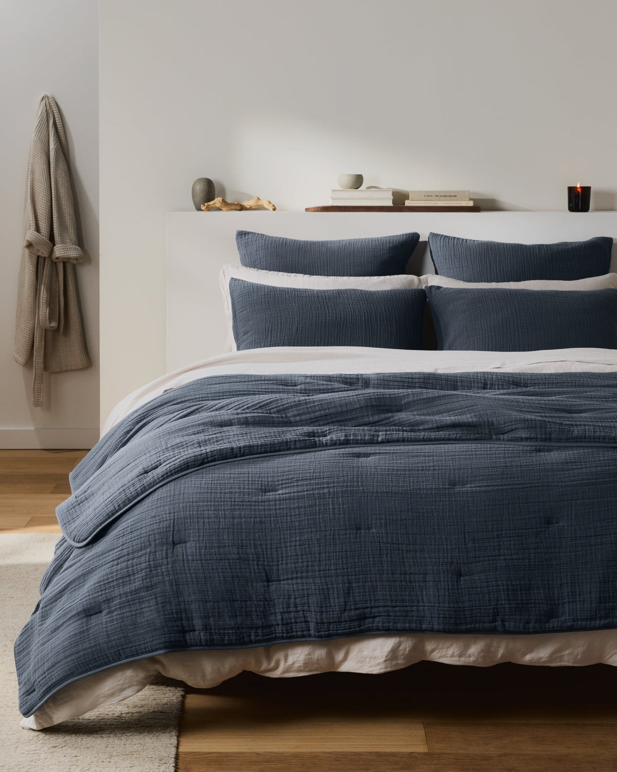 Organic Cloud Cotton Euro Sham (Dusk)