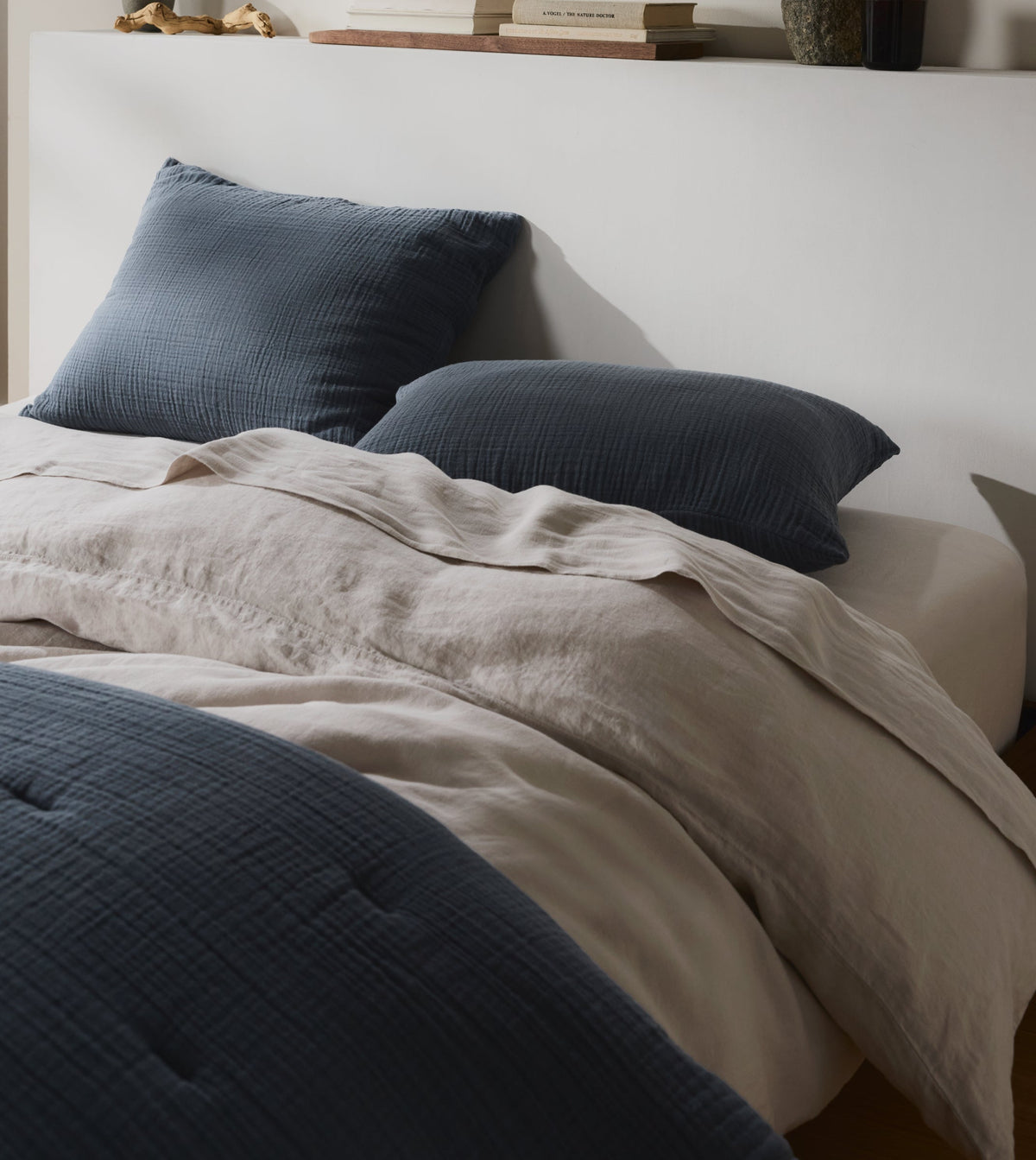 Organic Cloud Cotton Sham Set (Dusk)