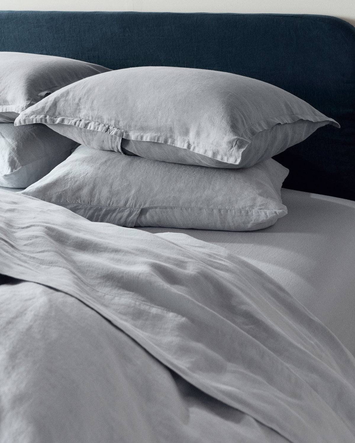 Linen Sham Set (Sky)