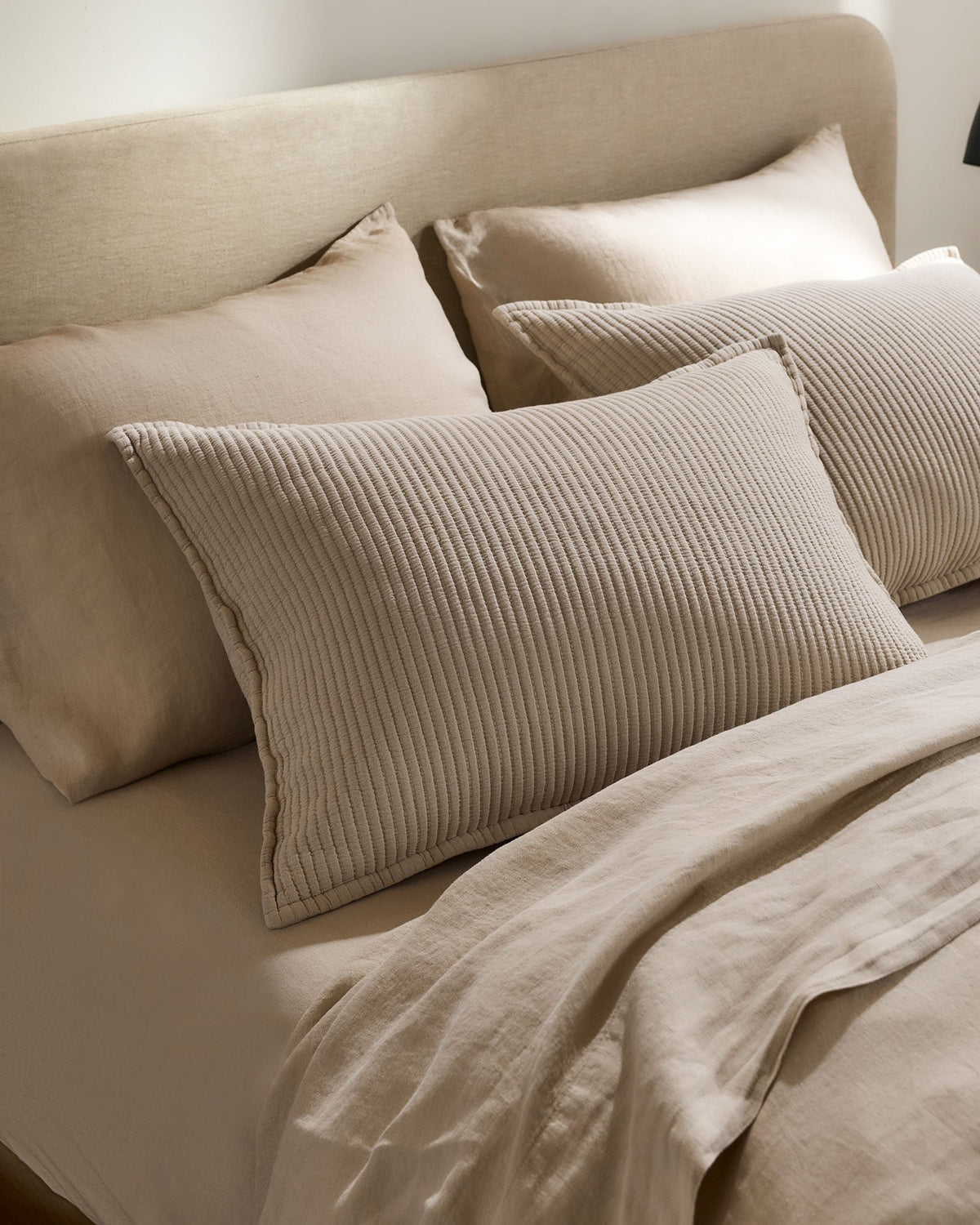 Matelasse Sham Set (Bone)