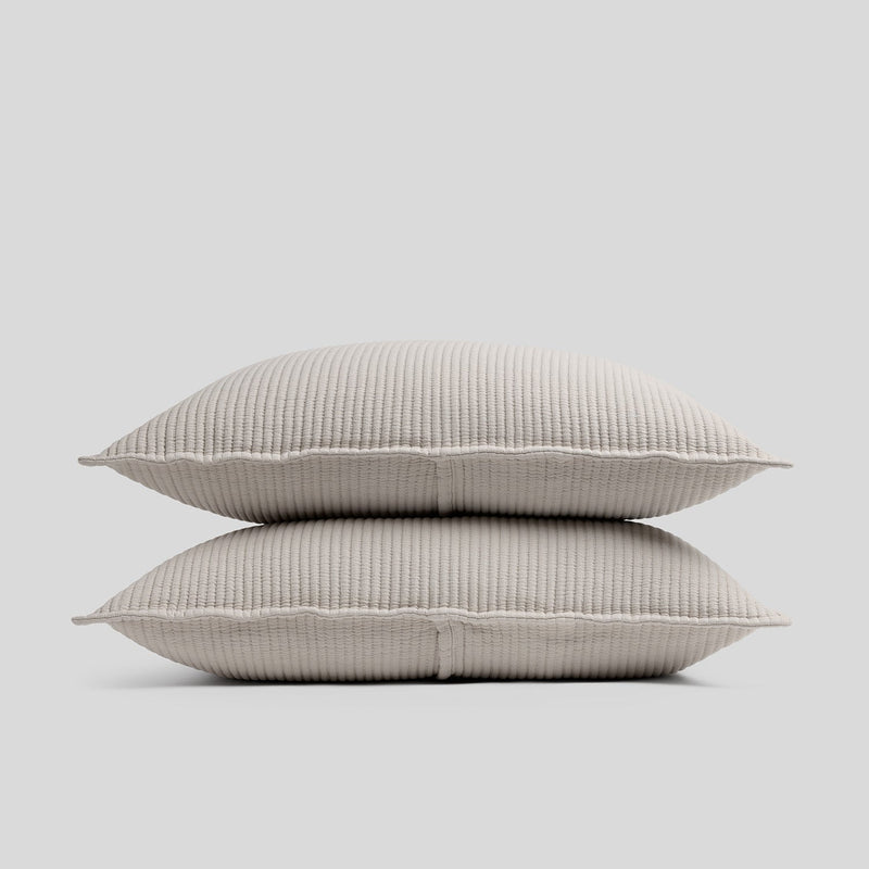 Matelasse Sham Set (Bone)