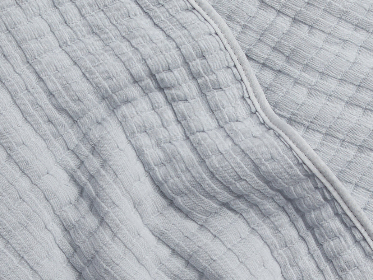Organic Air Cotton Toddler Quilt (Sky)