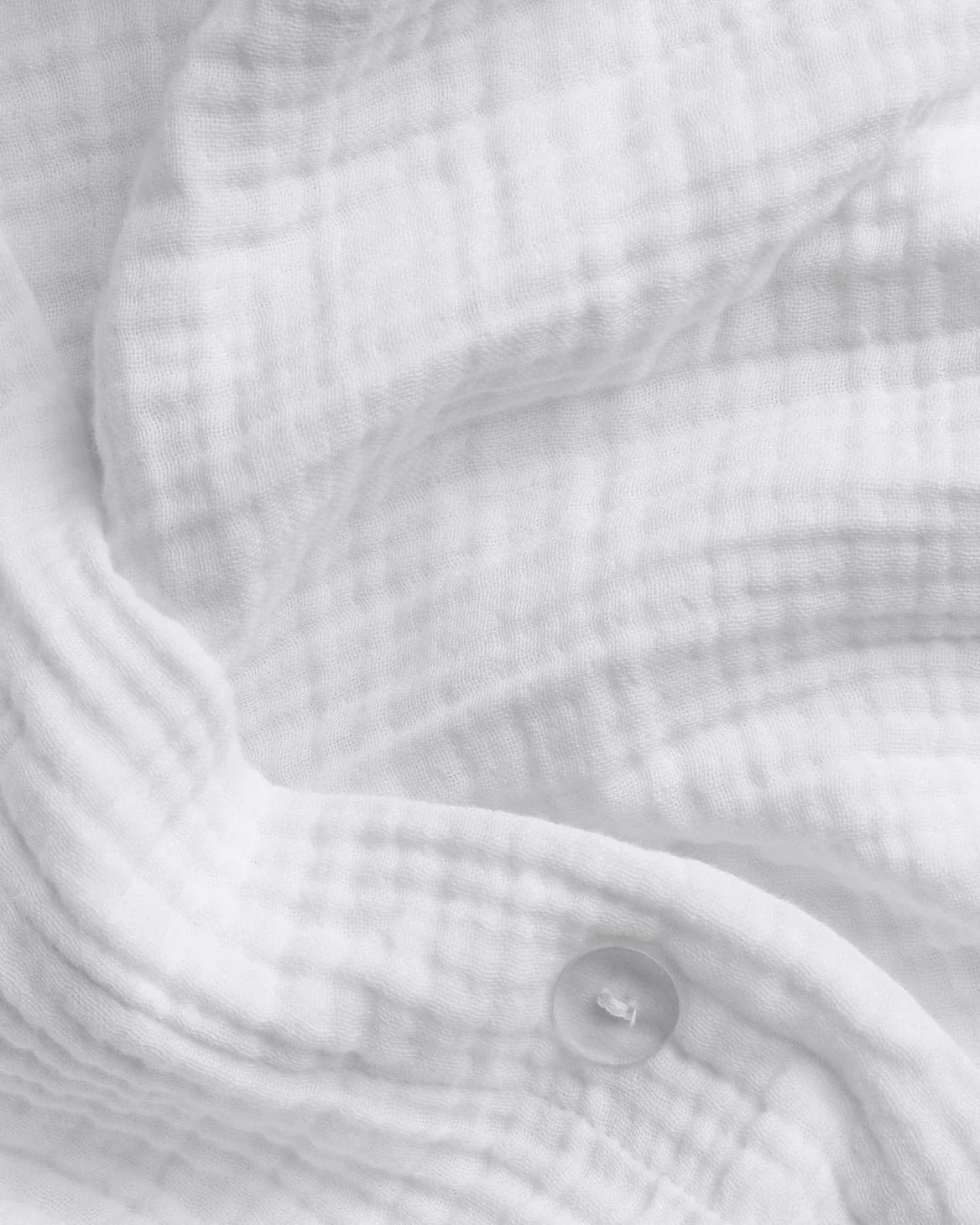 Organic Cloud Cotton Duvet Cover (White)