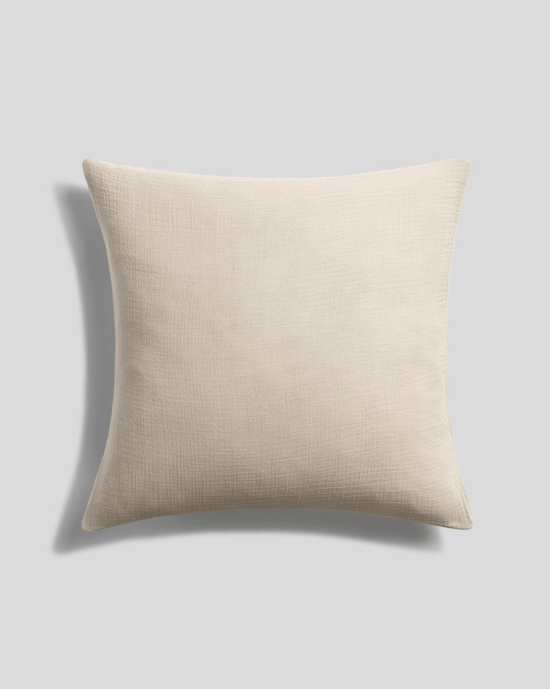 Organic Cloud Cotton Euro Sham (Bone)
