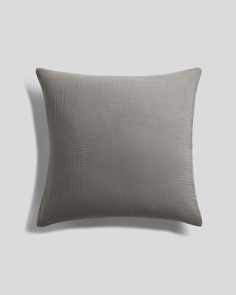 Organic Cloud Cotton Euro Sham (Pebble)