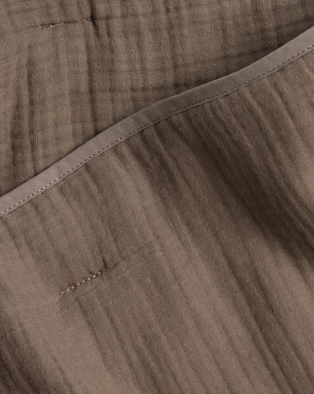 Organic Cloud Cotton Euro Sham (Warm Grey)