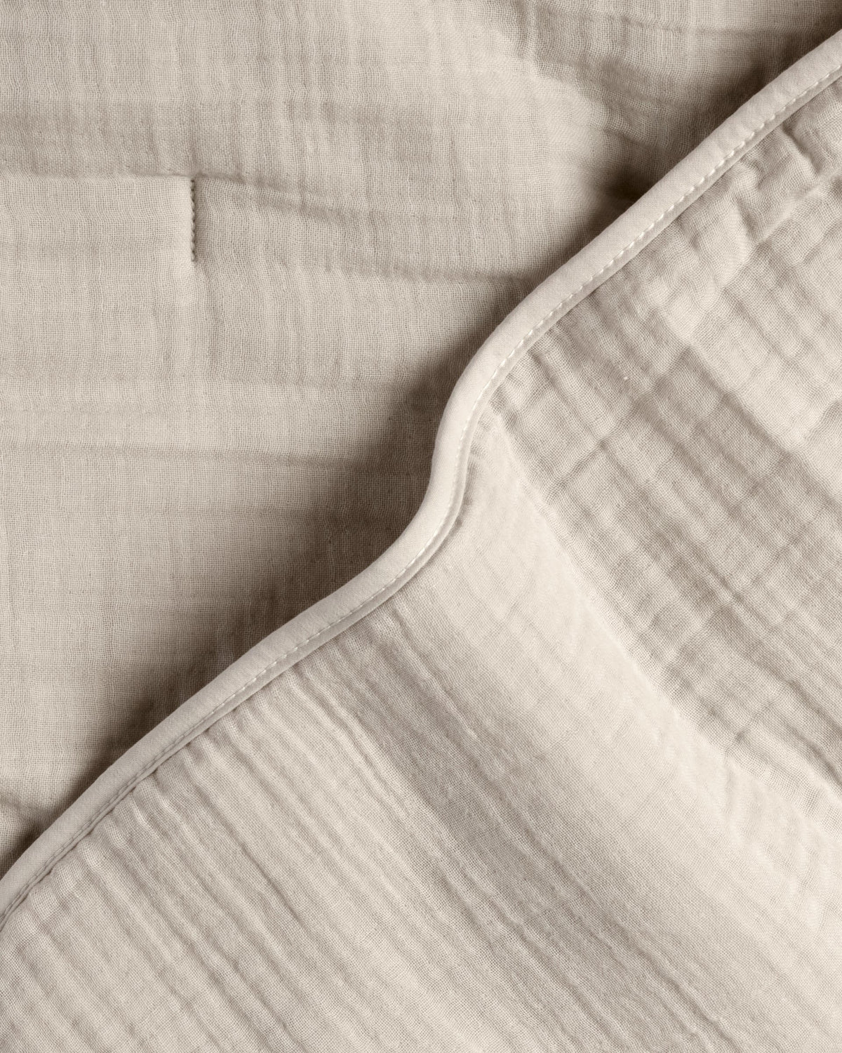 Organic Cloud Cotton Quilt (Bone)