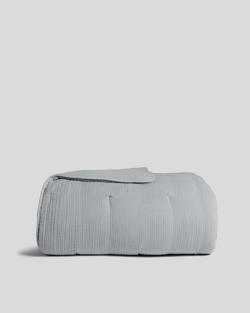 Organic Cloud Cotton Quilt (Sky)