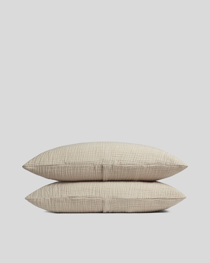 Organic Cloud Cotton Sham Set - FINAL SALE (Natural)