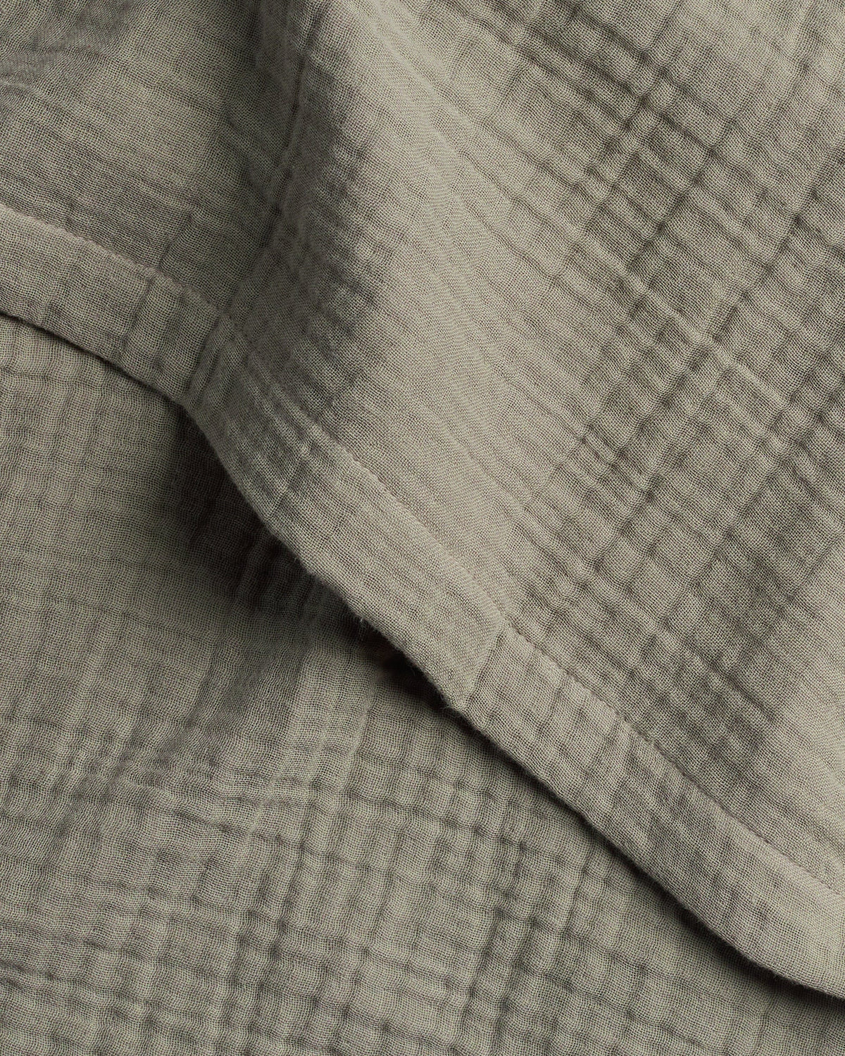 Organic Cloud Cotton Duvet Cover (Moss)