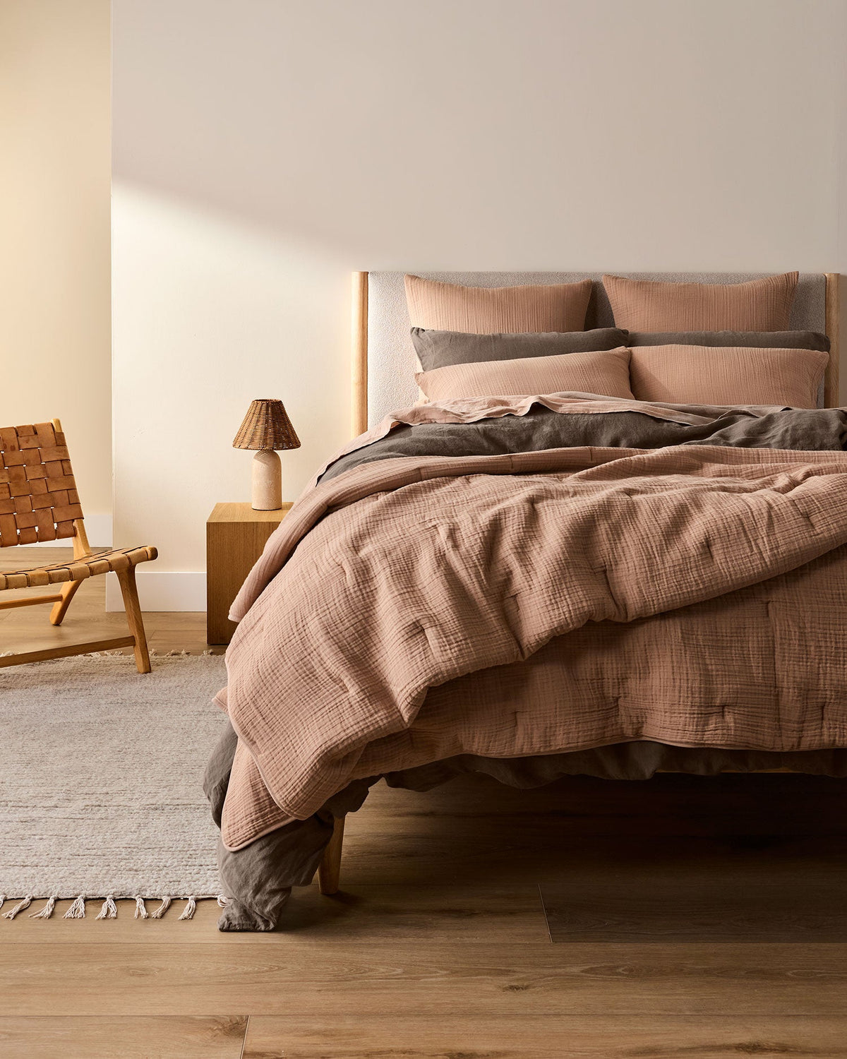 Organic Cloud Cotton Euro Sham (Adobe)