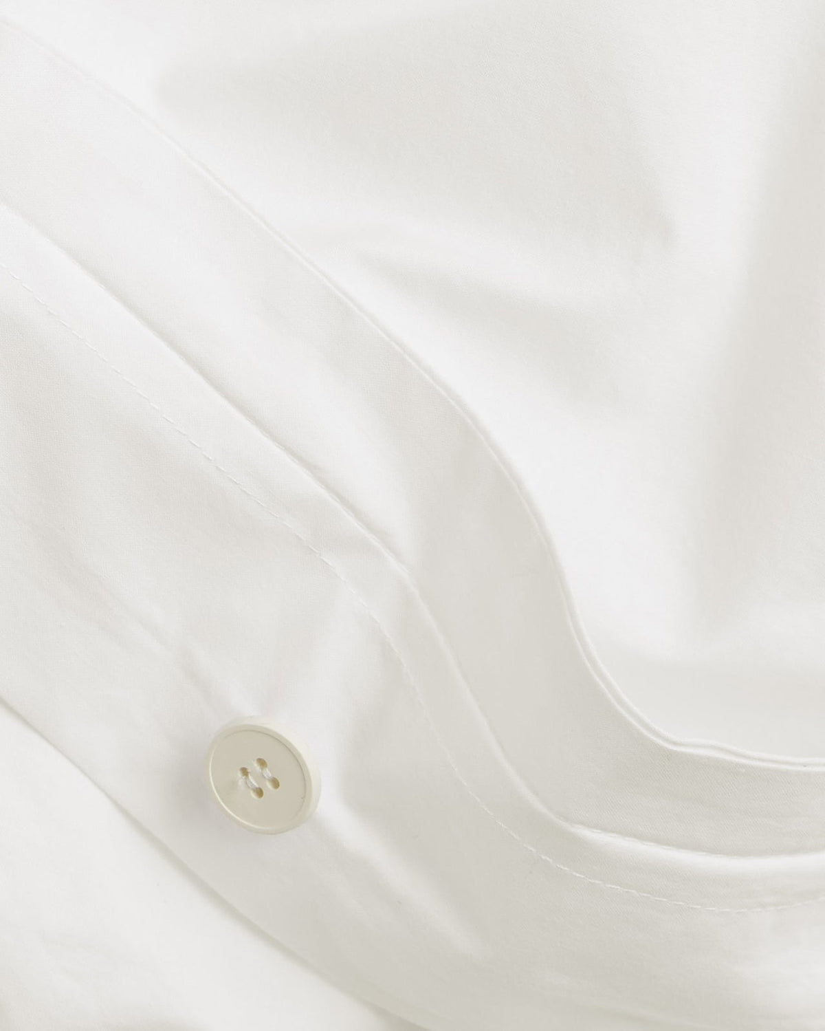 Percale Duvet Cover Set - Cream K/CK