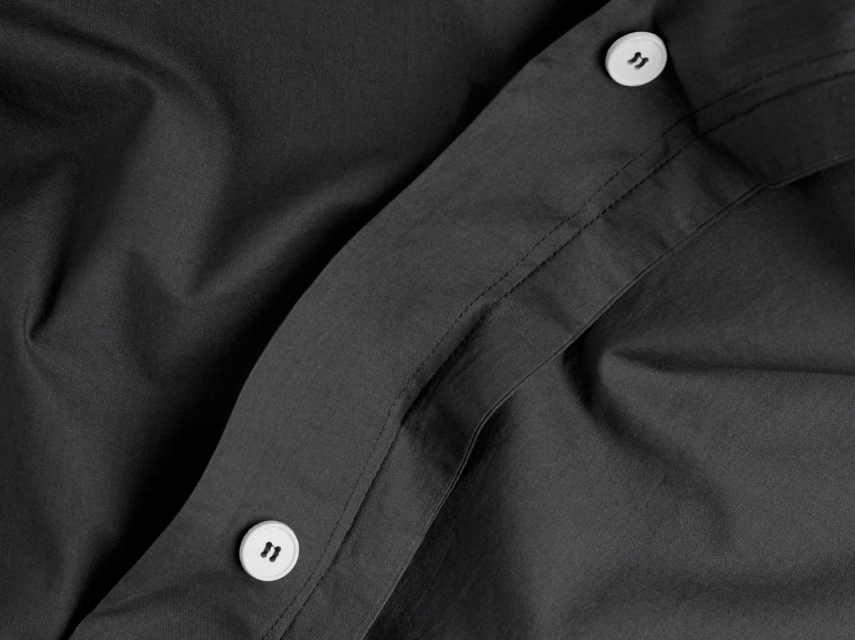 Percale Duvet Cover - FINAL SALE (Slate)