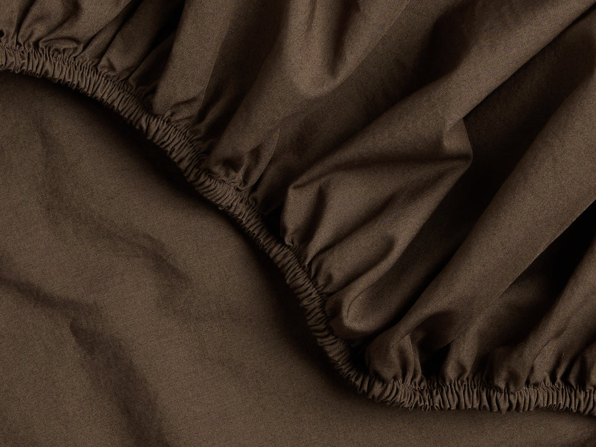 Percale Fitted Sheet (Java)