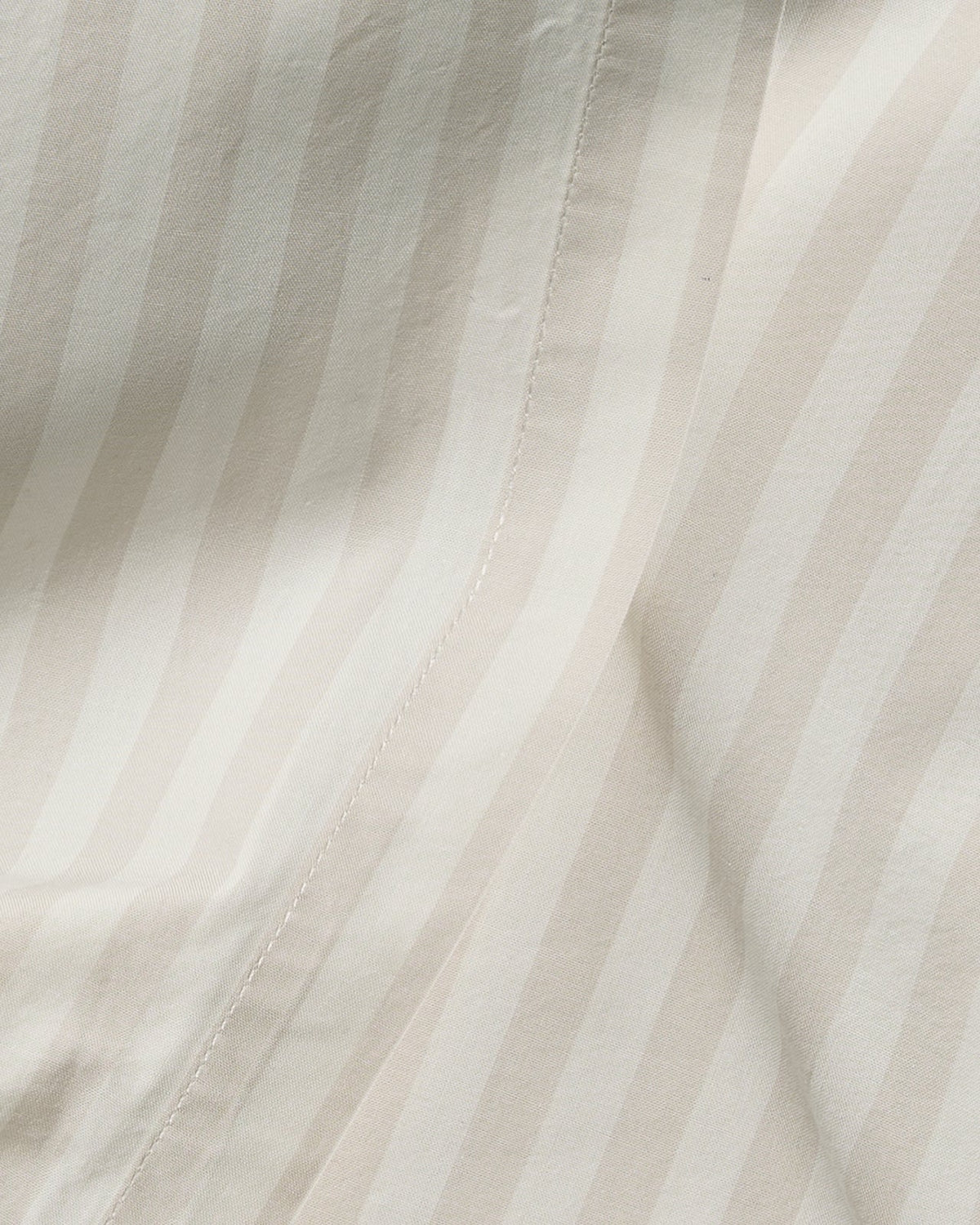 Percale Pillowcase Set (Bone Stripe)