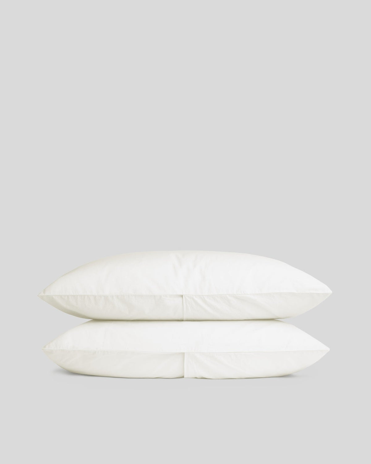 Percale Pillowcase Set (Cream)