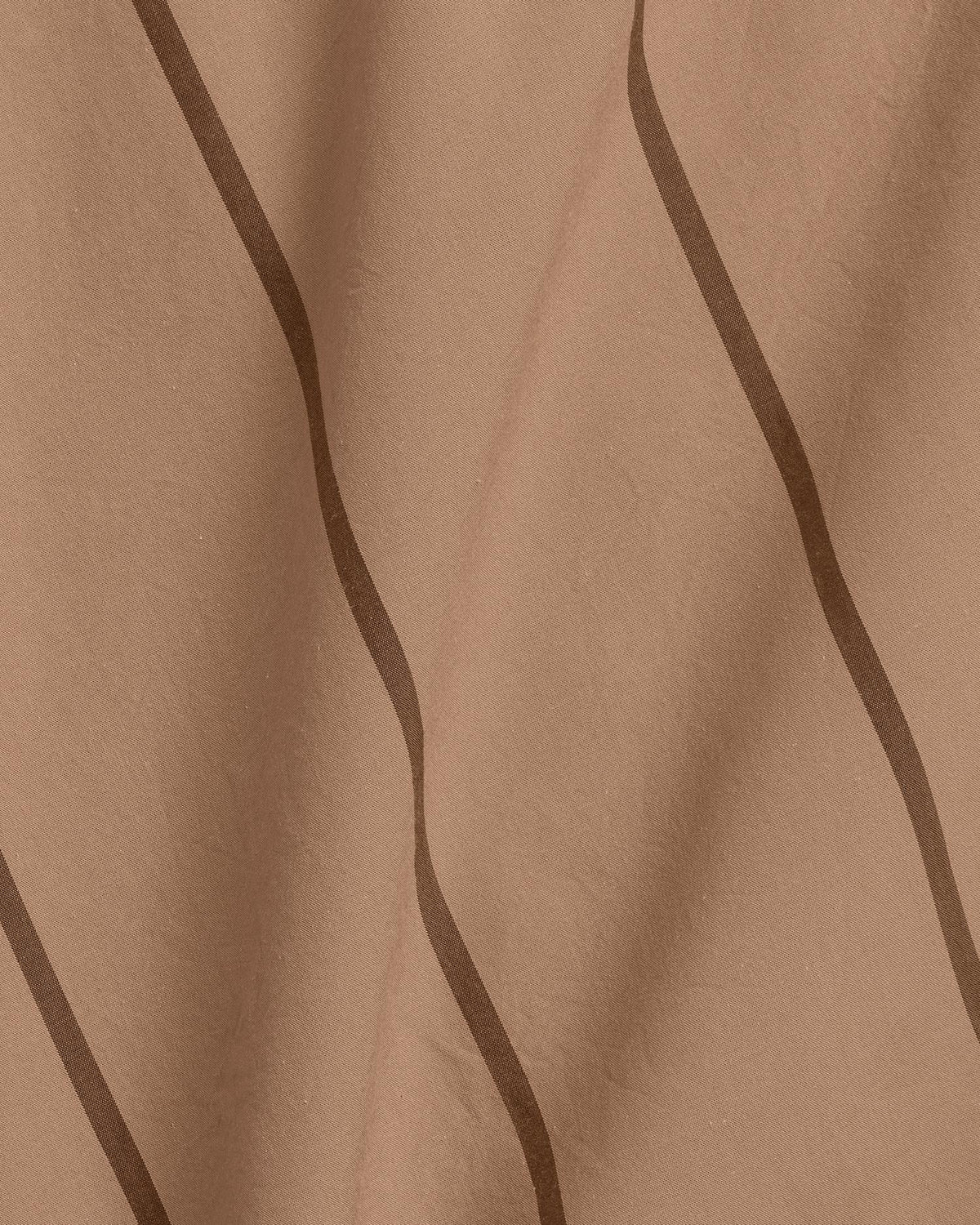 Percale Duvet Cover (Adobe Stripe)