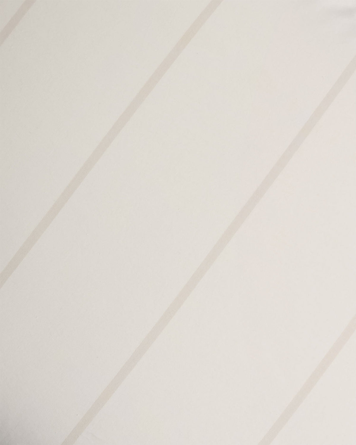 Percale Sham Set (Bone Stripe)